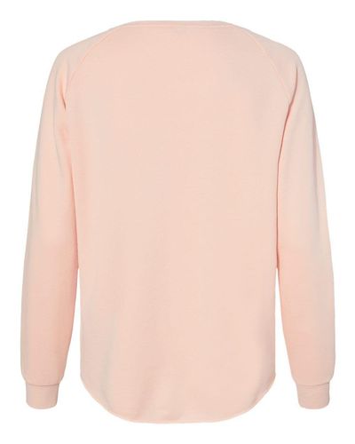 Women's California Wave Wash Crewneck Sweatshirt - PRM2000 image thumbnail Women's California Wave Wash Crewneck Sweatshirt - PRM2000 image thumbnail