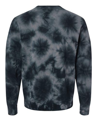 Midweight Tie-Dyed Crewneck Sweatshirt - PRM3500TD image thumbnail