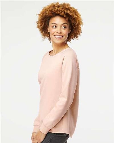 Women's California Wave Wash Crewneck Sweatshirt - PRM2000 image thumbnail Women's California Wave Wash Crewneck Sweatshirt - PRM2000 image thumbnail