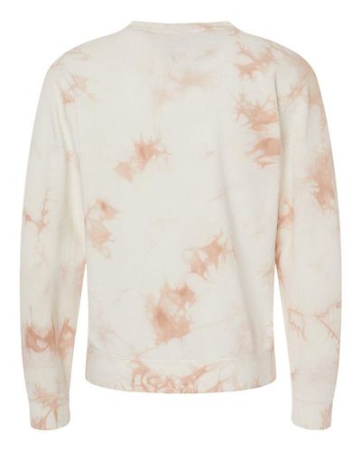 Midweight Tie-Dyed Crewneck Sweatshirt - PRM3500TD image thumbnail