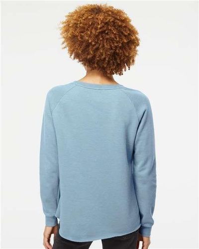 Women's California Wave Wash Crewneck Sweatshirt - PRM2000 image thumbnail Women's California Wave Wash Crewneck Sweatshirt - PRM2000 image thumbnail