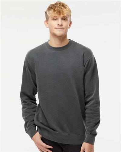 Midweight Pigment-Dyed Crewneck Sweatshirt - PRM3500 image thumbnail