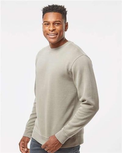 Midweight Pigment-Dyed Crewneck Sweatshirt - PRM3500 image thumbnail
