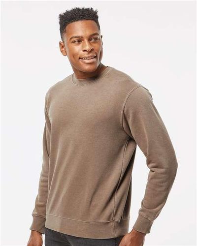 Midweight Pigment-Dyed Crewneck Sweatshirt - PRM3500 image thumbnail