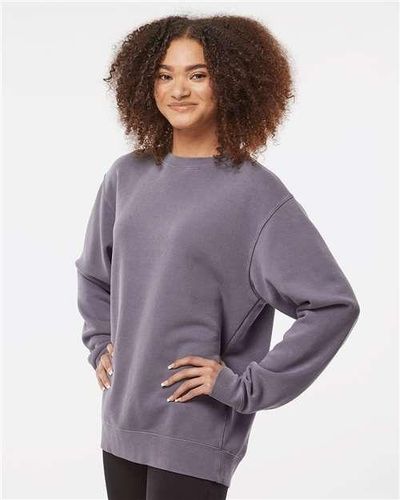 Midweight Pigment-Dyed Crewneck Sweatshirt - PRM3500 image thumbnail