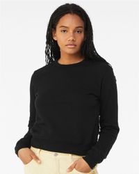 Image of Women's Sponge Fleece Classic Crewneck Sweatshirt - 7511
