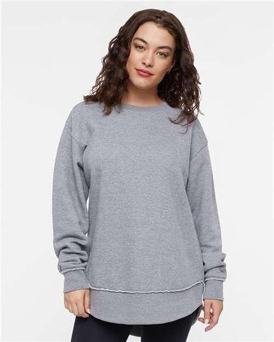 Women's Weekend Fleece Crewneck Sweatshirt - 3525 image thumbnail