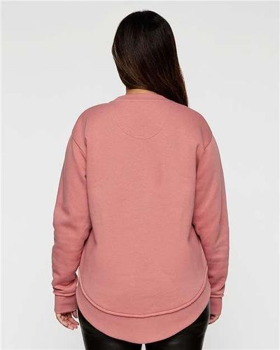 Women's Weekend Fleece Crewneck Sweatshirt - 3525 image thumbnail