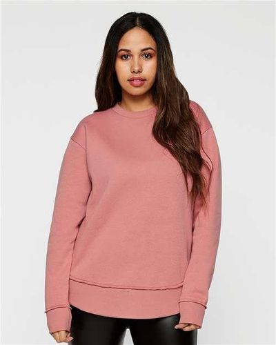 Women's Weekend Fleece Crewneck Sweatshirt - 3525 image thumbnail