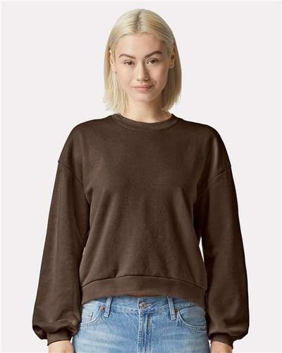 ReFlex Women's Fleece Crewneck Sweatshirt - RF494 image thumbnail