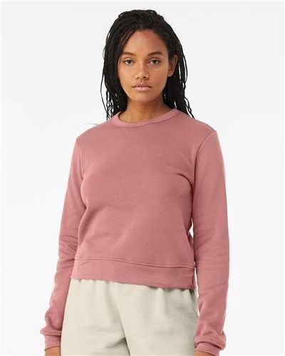 Women's Sponge Fleece Classic Crewneck Sweatshirt - 7511 image thumbnail