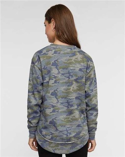 Women's Weekend Fleece Crewneck Sweatshirt - 3525 image thumbnail