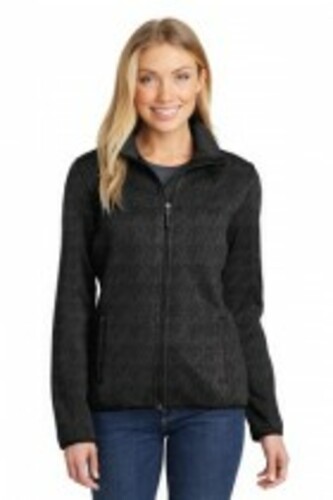Port Authority® Ladies Sweater Fleece Jacket. L232 image thumbnail