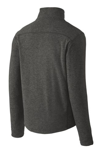 Port Authority Heather Microfleece Full-Zip Jacket. F235 image thumbnail