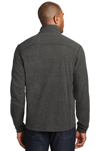 Port Authority Heather Microfleece Full-Zip Jacket. F235 image thumbnail