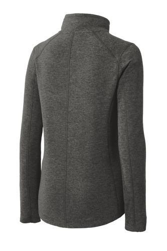 Port Authority Ladies Heather Microfleece Full-Zip Jacket. L235 image thumbnail