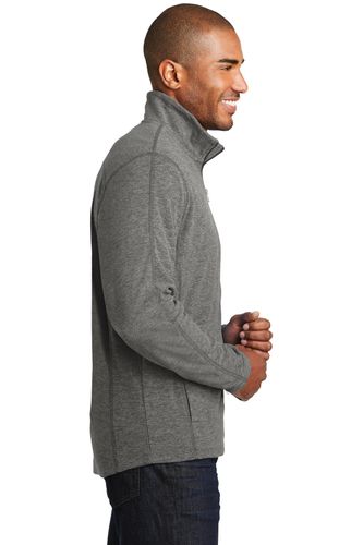 Port Authority Heather Microfleece Full-Zip Jacket. F235 image thumbnail