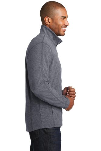 Port Authority Heather Microfleece Full-Zip Jacket. F235 image thumbnail