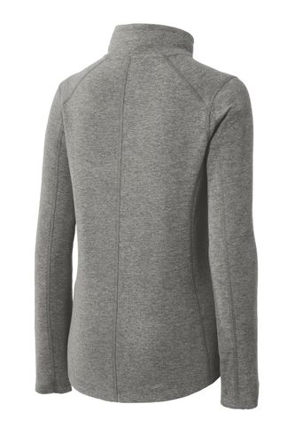 Port Authority Ladies Heather Microfleece Full-Zip Jacket. L235 image thumbnail