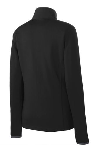Sport-Tek Ladies Sport-Wick Stretch Contrast Full-Zip Jacket. LST853 image thumbnail