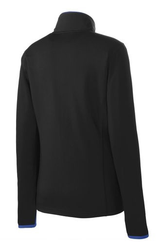 Sport-Tek Ladies Sport-Wick Stretch Contrast Full-Zip Jacket. LST853 image thumbnail
