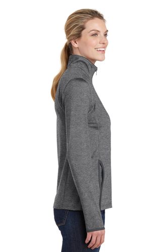 Sport-Tek Ladies Sport-Wick Stretch Contrast Full-Zip Jacket. LST853 image thumbnail