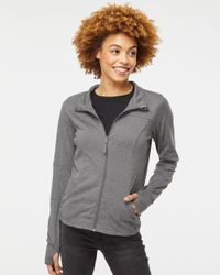 Image of Women's Poly-Tech Full-Zip Track Jacket - EXP60PAZ