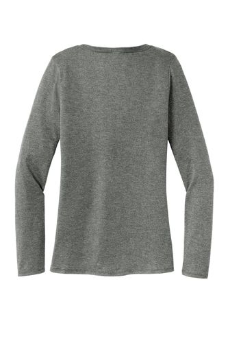 District Women's Perfect Tri Long Sleeve V-Neck Tee DT135 image thumbnail