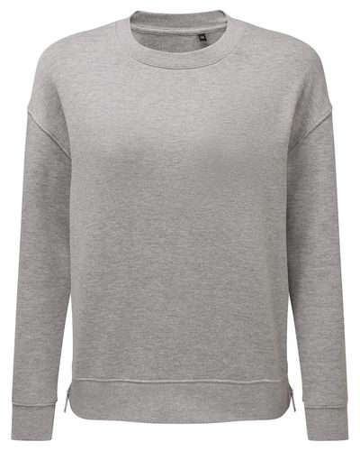 Women's Billie Side-Zip Crewneck Sweatshirt - TD600 image thumbnail
