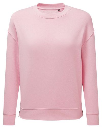 Women's Billie Side-Zip Crewneck Sweatshirt - TD600 image thumbnail