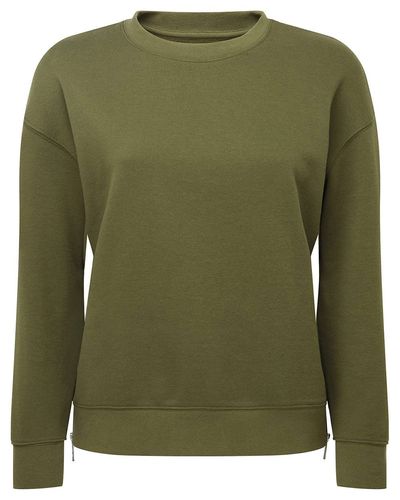 Women's Billie Side-Zip Crewneck Sweatshirt - TD600 image thumbnail