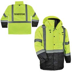 Image of Insulated ANSI 107 Class 3 Safety Heavyweight Parka