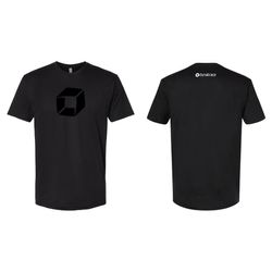 Image of DT Black Signet Unisex Cotton Tee