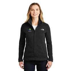 Image of The North Face Ladies Sweater Fleece Jacket - Black