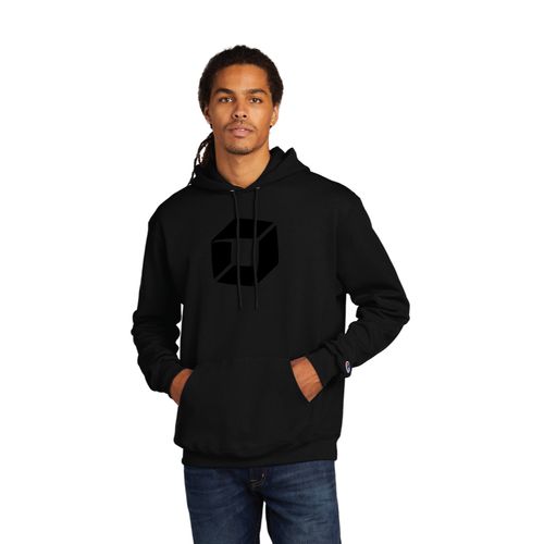 Champion Pullover Hoodie Black Signet image thumbnail