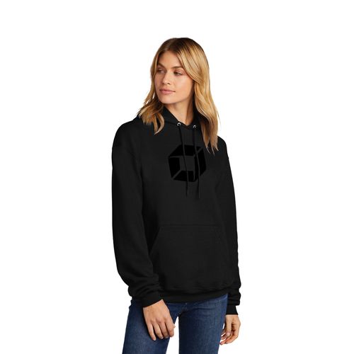 Champion Pullover Hoodie Black Signet image thumbnail