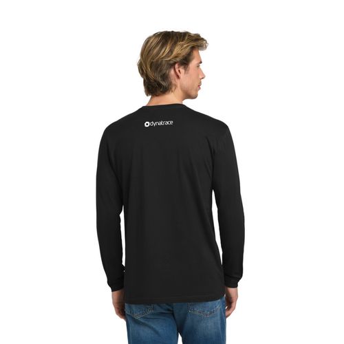 Long Sleeve Cotton Tee Wave Signet image thumbnail