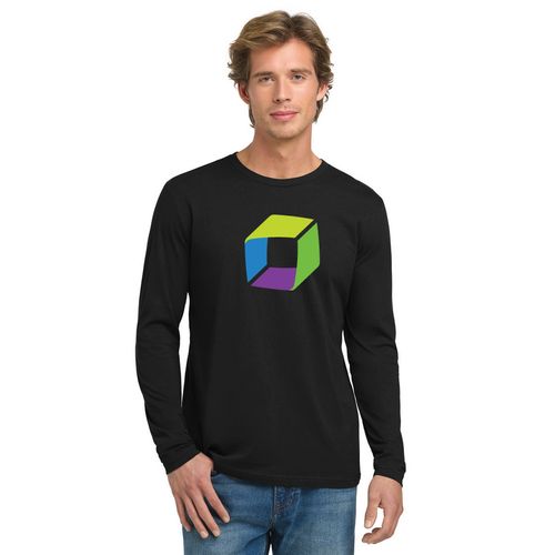 Long Sleeve Cotton Tee Color Signet image thumbnail Long Sleeve Cotton Tee Color Signet image thumbnail