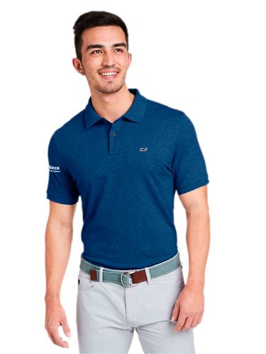 Vineyard Vines Men's Edgartown Pique Polo-Logo Right Sleeve image thumbnail