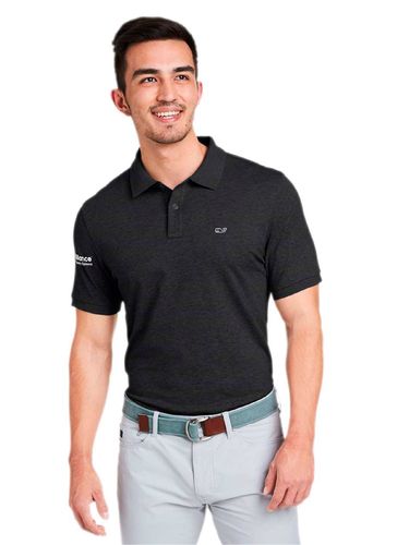 Vineyard Vines Men's Edgartown Pique Polo-Logo Right Sleeve image thumbnail