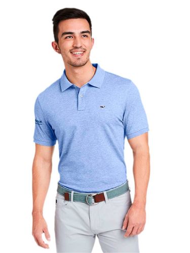 Vineyard Vines Men's Edgartown Pique Polo-Logo Right Sleeve image thumbnail