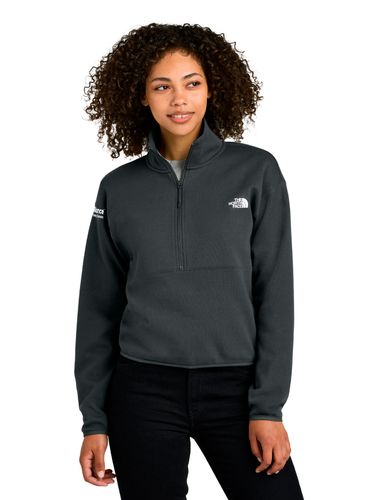 The North Face Women’s Double-Knit 1/2-Zip Fleece - Logo Right Sleeve image thumbnail