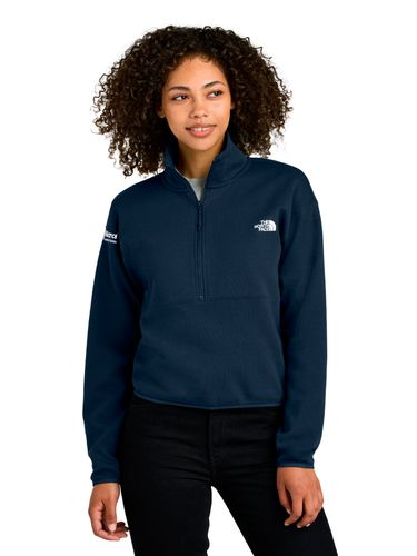The North Face Women’s Double-Knit 1/2-Zip Fleece - Logo Right Sleeve image thumbnail