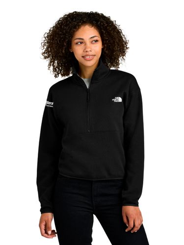 The North Face Women’s Double-Knit 1/2-Zip Fleece - Logo Right Sleeve image thumbnail