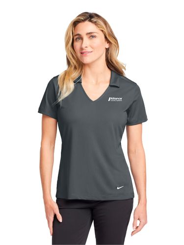 Nike Women's Dri-FIT Vertical Mesh Polo image thumbnail