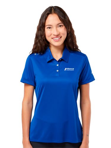 Adidas Women's 3-Stripes Shoulder Polo image thumbnail