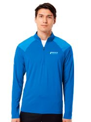 Image of Adidas Shoulder Stripe Quarter-Zip Pullover