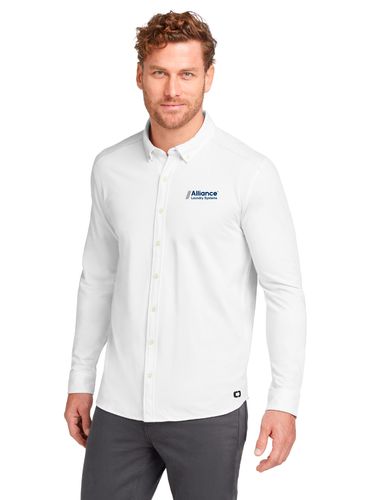 OGIO Code Stretch Long Sleeve Button-Up image thumbnail