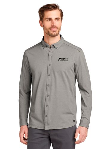 OGIO Code Stretch Long Sleeve Button-Up image thumbnail