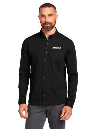 OGIO Code Stretch Long Sleeve Button-Up image thumbnail
